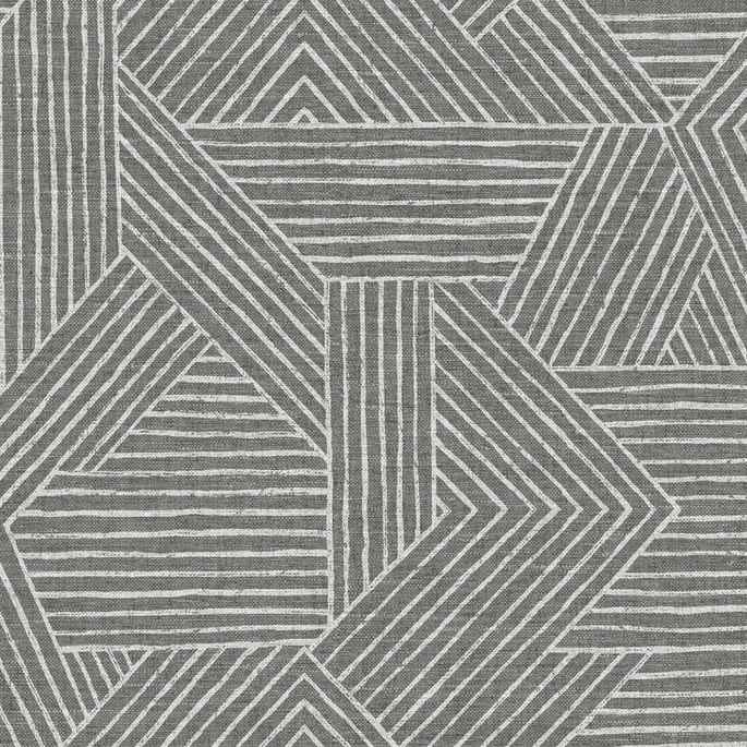 Stacy Garcia Home Peel &amp; Stick Etched Geometric Pewter Wallpaper image 1 of 5