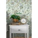 Stacy Garcia Home Peel &amp; Stick Jacobean Floral Trail Sea Mist Wallpaper thumbnail image 4 of 7