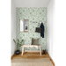 Stacy Garcia Home Peel &amp; Stick Jacobean Floral Trail Sea Mist Wallpaper thumbnail image 5 of 7