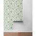 Stacy Garcia Home Peel &amp; Stick Jacobean Floral Trail Sea Mist Wallpaper thumbnail image 7 of 7