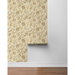 Stacy Garcia Home Peel &amp; Stick Jacobean Floral Trail Latte Wallpaper thumbnail image 7 of 7