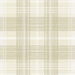 Stacy Garcia Home Peel &amp; Stick Crossroads Plaid Sand Dollar Wallpaper thumbnail image 1 of 6