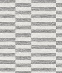 Stacy Garcia Home Peel & Stick Faux Woven Stripe Iron Mist Wallpaper