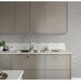 Stacy Garcia Home Peel &amp; Stick Faux Woven Stripe Iron Mist Wallpaper thumbnail image 3 of 7
