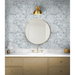 Stacy Garcia Home Peel &amp; Stick Faux Grass Floral Bluestone Wallpaper thumbnail image 2 of 6