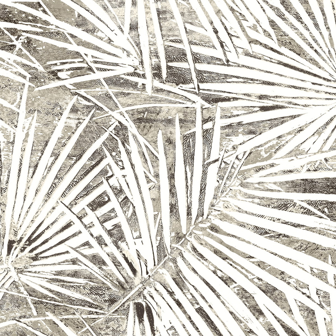 Stacy Garcia Home Peel &amp; Stick Fossil Palm Pavestone Wallpaper image 1 of 6