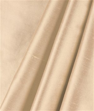 Premium Nude Silk Shantung Fabric