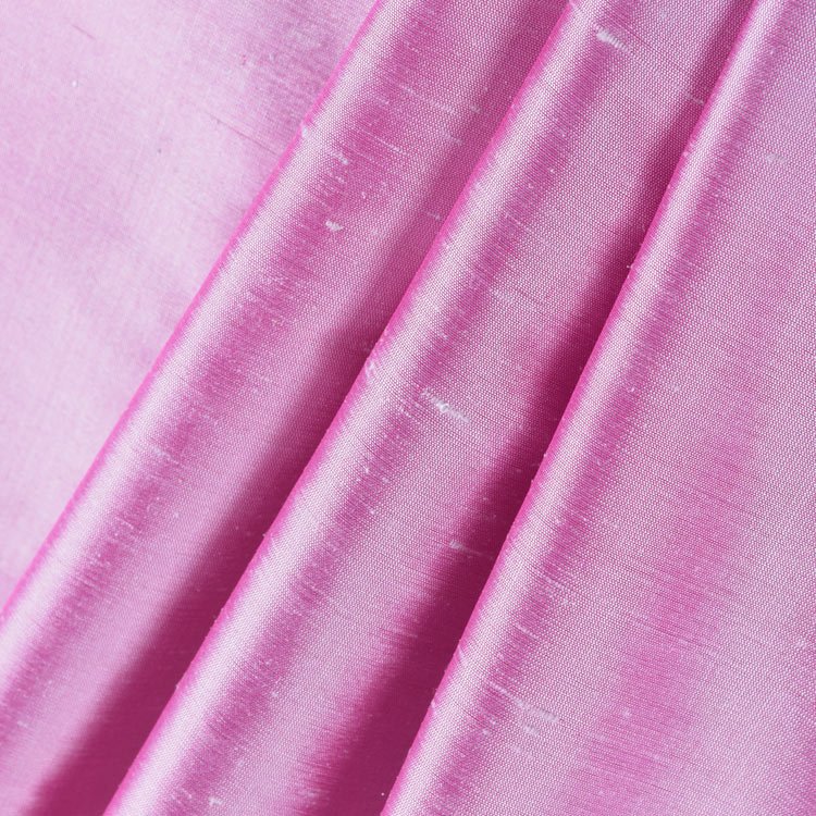 Premium Lilac Silk Shantung Fabric