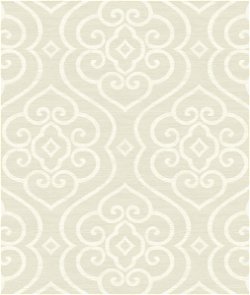 Seabrook Designs Arden Light Gray & White Wallpaper