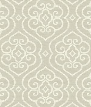 Seabrook Designs Arden Gray & White Wallpaper