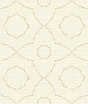 Seabrook Designs Highland Mills Off-White & Metallic Gold Wallpaper