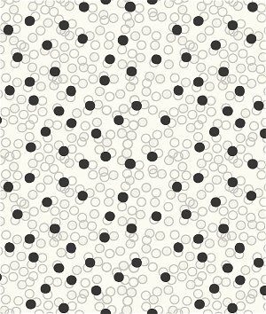 Seabrook Designs Clifton Heights Black & White Wallpaper