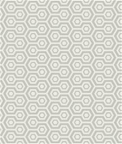 Seabrook Designs Pine Island Gray & White Wallpaper
