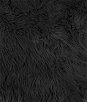 Black Shag Fur Fabric