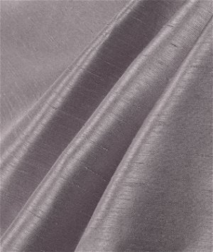 Medium Gray Shantung Satin Fabric