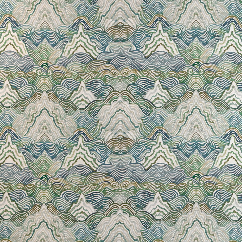 Kravet Shangri La Verde Fabric