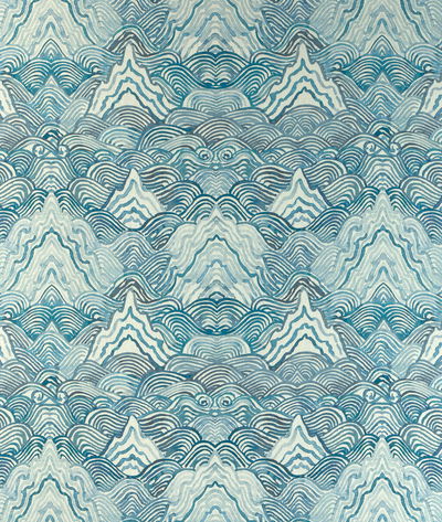 Kravet Shangri La Indigo Fabric