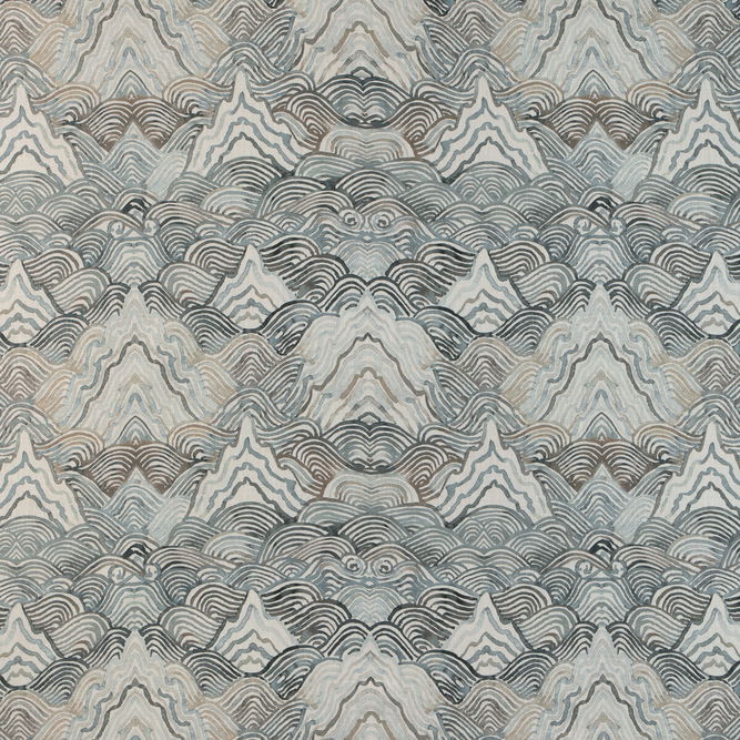 Kravet Shangri La Noir Fabric