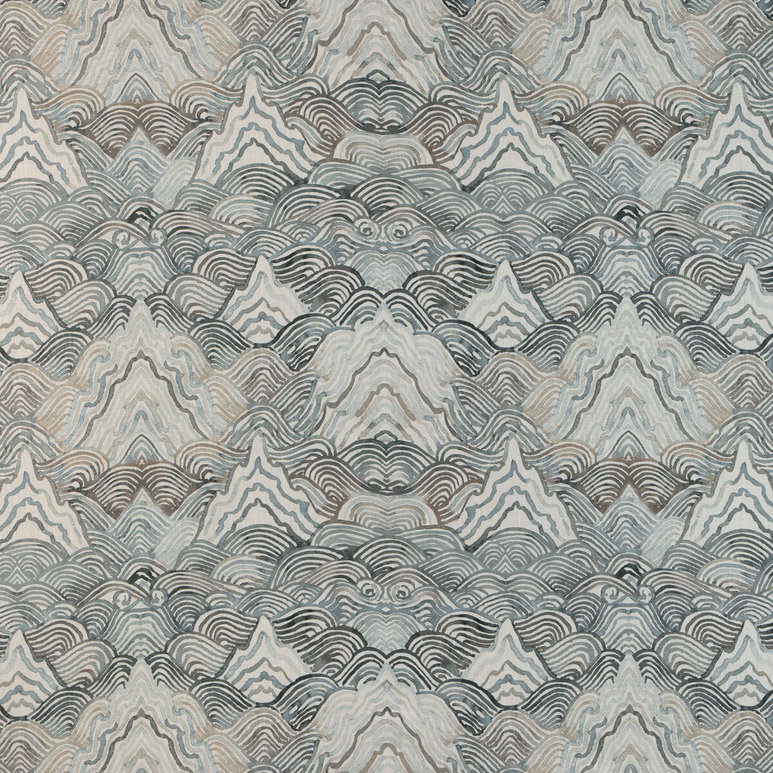 Kravet Shangri La Noir Fabric