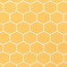 Premier Prints Shapes Brazilian Yellow Fabric