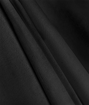 Black Cotton Sheeting Fabric