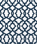 Premier Prints Sheffield Premier Navy Fabric
