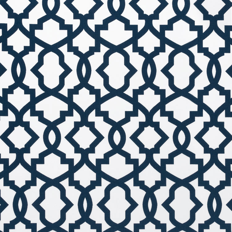 Premier Prints Sheffield Premier Navy Fabric