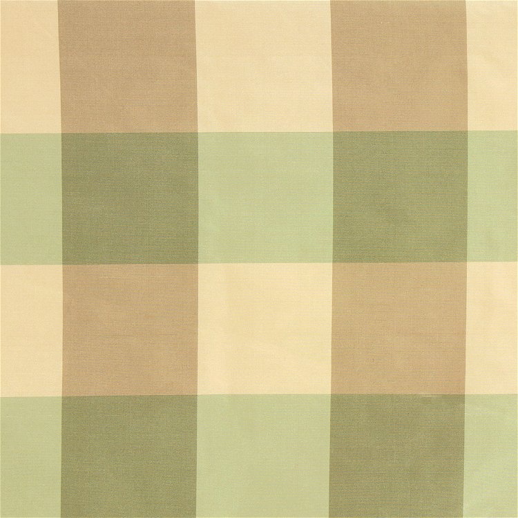 RK Classics Vivian Taffeta Plaid Moss Green Fabric