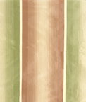 RK Classics Ellen Silk Satin Stripe Green/Brown Fabric