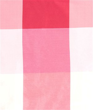 RK Classics Dorothy Silk Taffeta Plaid Pink Fabric