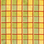 RK Classics Aisha Silk Satin Check Yellow Fabric