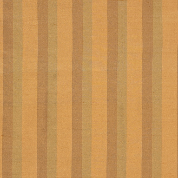 RK Classics Sheryl Silk Dupioni Stripe Golden Brown Fabric image 1 of 2