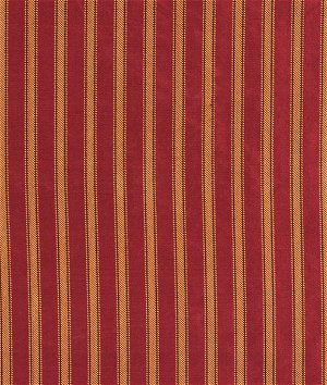 RK Classics Peggy Silk Stripe Royal Red Fabric