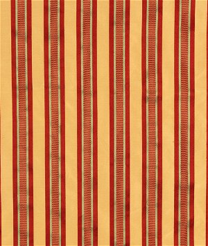RK Classics Marlee Silk Satin Stripe Merlot Fabric