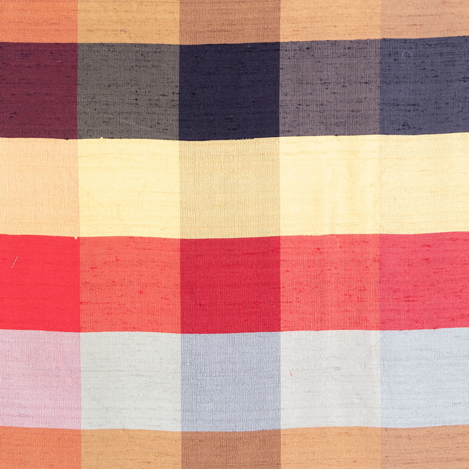 RK Classics Angela Handwoven Silk Dupioni Multi Fabric image 1 of 2