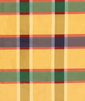 RK Classics Harper Textured Silk Plaid Primary Gold Fabric