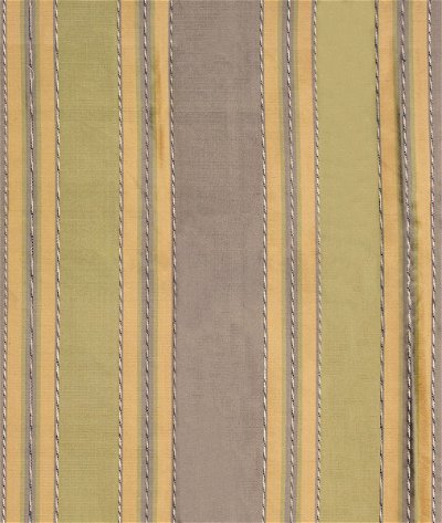RK Classics Emma Textured Silk Stripe Teagreen Fabric