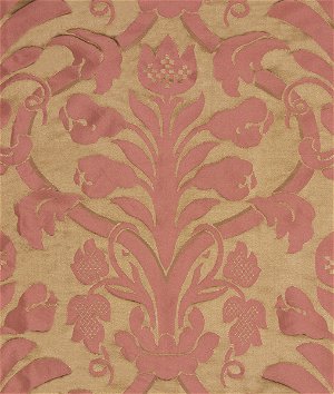 RK Classics Charlotte Silk Jacquard Royal Pink Fabric