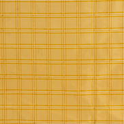 RK Classics Willow Silk Dupioni Plaid Munsell Yellow Fabric