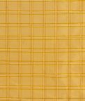 RK Classics Willow Silk Dupioni Plaid Munsell Yellow Fabric