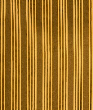 RK Classics Elena Silk Satin Stripe Ochre Yellow Fabric