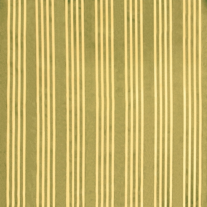 RK Classics Elsie Silk Satin Stripe Lime Fabric image 1 of 2