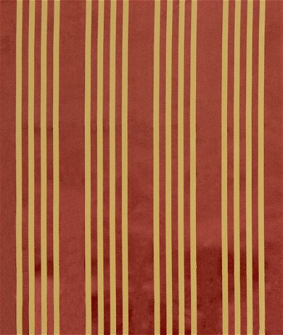 RK Classics Athena Silk Satin Stripe Garden Red Fabric