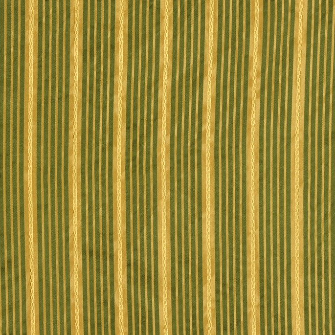 RK Classics Ruby Silk Satin Stripe Olive Green Fabric image 1 of 2
