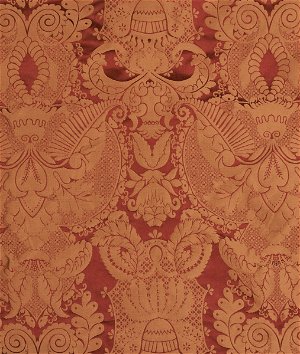 RK Classics Annette Silk Jacquard Burgundy Fabric