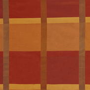 RK Classics Victoria Silk Ottoman Beam Plaid Garnet Red Fabric