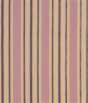 RK Classics Jennifer Silk Taffeta Stripe Flamingo Fabric
