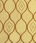 RK Classics Gabrielle Silk Dupioni Embroidery Honey Fabric