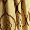 RK Classics Gabrielle Silk Dupioni Embroidery Honey Fabric - Image 2