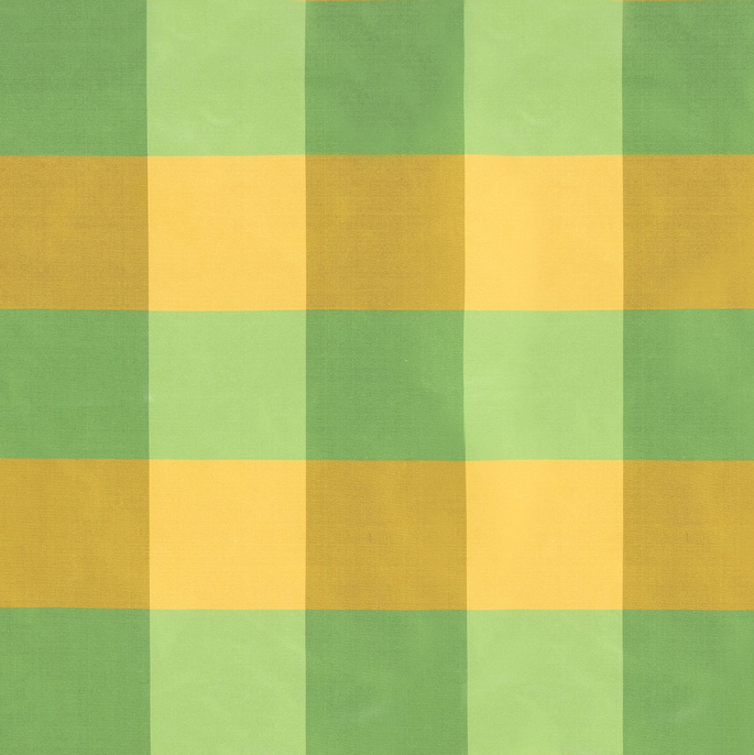 RK Classics Stephanie Silk Plaid Screamin' Green Fabric image 1 of 2
